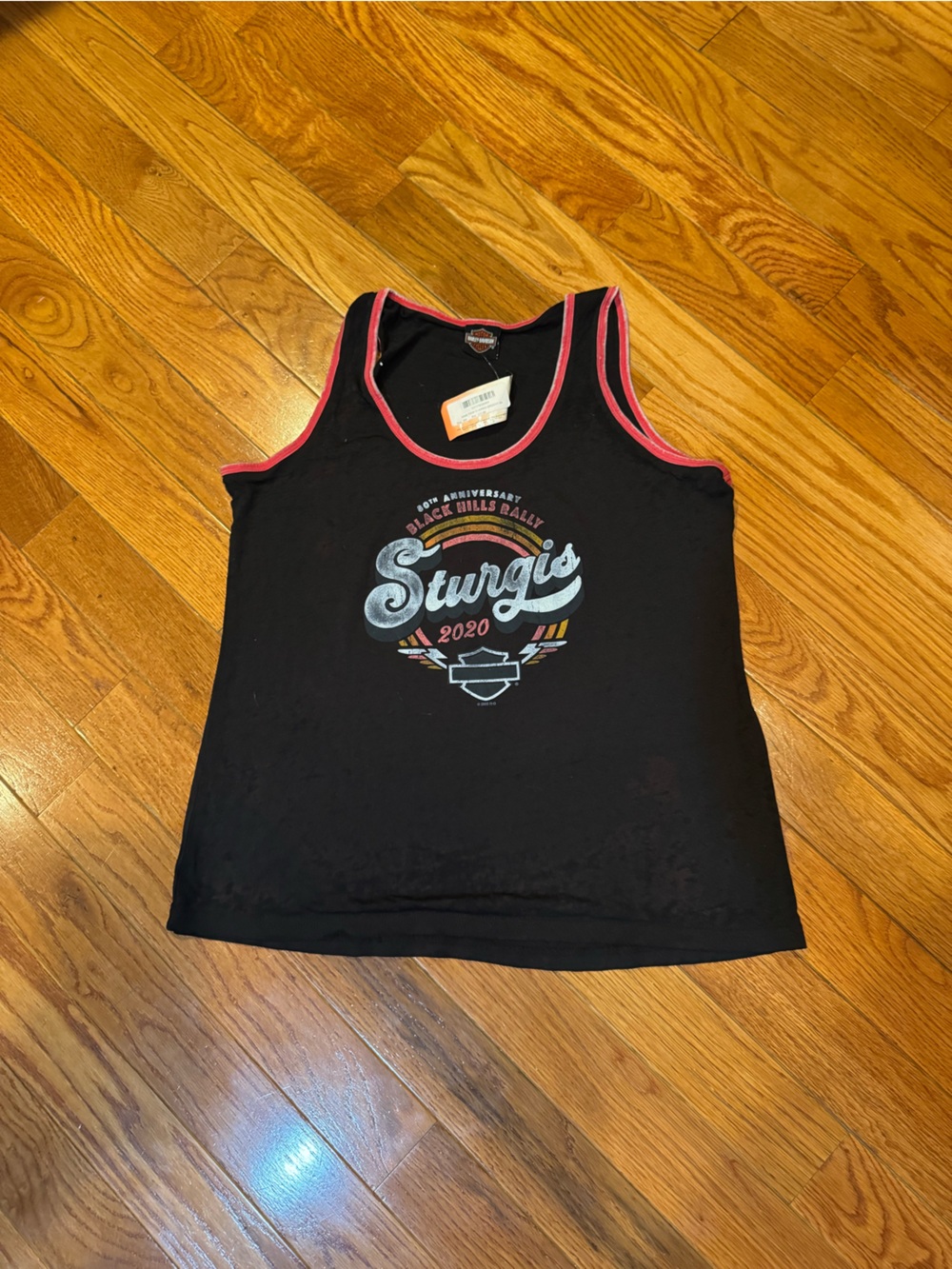 Harley-Davidson Sturgis 2020 Black Hills Rally Women’s Tank Top 2X NWT